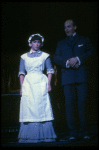 Actors Betsy Joslyn & Michael Vita in a scene fr. the Broadway musical "A Doll's Life." (New York)
