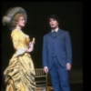 Actors Peter Gallagher & Barbara Lang in a scene fr. the Broadway musical "A Doll's Life." (New York)
