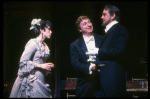 Actors (L-R) Betsy Joslyn, George Hearn & Edmund Lyndeck in a scene fr. the Broadway musical "A Doll's Life." (New York)