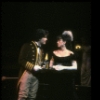 Actors Betsy Joslyn & Peter Gallagher in a scene fr. the Broadway musical "A Doll's Life." (New York)