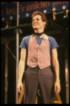 Actor Jim Walton in a scene fr. the Broadway musical "Merrily We Roll Along." (New York)