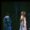 Actresses Terry Finn (R) & Daisy Prince (2L) w. cast in a scene fr. the Broadway musical "Merrily We Roll Along." (New York)