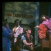 Ensemble in a scene fr. the Broadway musical "Merrily We Roll Along." (New York)