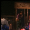 Actress Tonya Pinkins (C) w. cast in a scene fr. the Broadway musical "Merrily We Roll Along." (New York)
