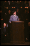 Actor James Weissenbach (who was replaced during previews) in a scene fr. the Broadway musical "Merrily We Roll Along." (New York)