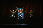 Dancers in a scene fr. the Broadway musical revue "Black and Blue." (New York)