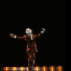 Dancer Bunny Briggs in a scene fr. the Broadway musical revue "Black and Blue." (New York)