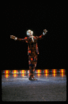 Dancer Bunny Briggs in a scene fr. the Broadway musical revue "Black and Blue." (New York)