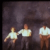 Dancer Bunny Briggs (4L) w. dancers in a scene fr. the Broadway musical revue "Black and Blue." (New York)