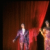 Dancer Bunny Briggs (L) & singer Linda Hopkins (R) in a scene fr. the Broadway musical revue "Black and Blue." (New York)