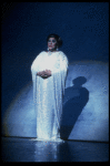 Singer Ruth Brown in a scene fr. the Broadway musical revue "Black and Blue." (New York)