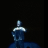 Singer Ruth Brown in a scene fr. the Broadway musical revue "Black and Blue." (New York)