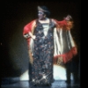 Singer Ruth Brown in a scene fr. the Broadway musical revue "Black and Blue." (New York)