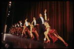 Dancers in a scene fr. the Broadway musical revue "Black and Blue." (New York)