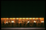 Dancers in a scene fr. the Broadway musical revue "Black and Blue." (New York)