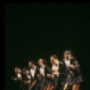 Dancers in a scene fr. the Broadway musical revue "Black and Blue." (New York)