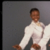 Dancers (L-R) Dormeshia Sumbry, Tarik Winston & Cyd Glover in a publicity shot fr. the replacement cast of the Broadway musical revue "Black and Blue." (New York)