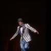 Dancer Chuck Green in a scene fr. the replacement cast of the Broadway musical revue "Black and Blue." (New York)