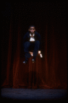 Dancer Tarik Winston in a scene fr. the replacement cast of the Broadway musical revue "Black and Blue." (New York)