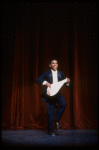 Dancer Tarik Winston in a scene fr. the replacement cast of the Broadway musical revue "Black and Blue." (New York)