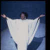 Singer LaVern Baker in a scene fr. the replacement cast of the Broadway musical revue "Black and Blue." (New York)