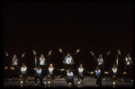 Dancers in a scene fr. the replacement cast of the Broadway musical revue "Black and Blue." (New York)
