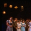 Actress Mary Wickes (C) w. cast in a scene fr. the Broadway revival of the musical "Oklahoma!." (New York)
