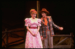 Actors Christine Ebersole & Harry Groener in a scene fr. the Broadway revival of the musical "Oklahoma!." (New York)