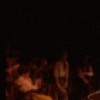Actor Harry Groener (C) w. dancers in a scene fr. the Broadway revival of the musical "Oklahoma!." (New York)