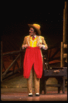 Actor Bruce Adler in a scene fr. the Broadway revival of the musical "Oklahoma!." (New York)