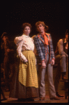 Actors Mary Wickes & Harry Groener in a scene fr. the Broadway revival of the musical "Oklahoma!." (New York)