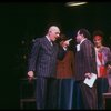 Actors Joe Silver (L), Raymond Serra (3R) & Julie Wilson (2R) in a scene fr. the Broadway musical "Legs Diamond." (New York)