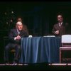 Actors (L-R) Joe Silver & Raymond Serra in a scene fr. the Broadway musical "Legs Diamond." (New York)