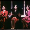 Actresses (L-R) Julie Wilson, Randall Edwards & Christine Andreas (whose role was eliminated during previews) in a scene fr. the Broadway musical "Legs Diamond." (New York)