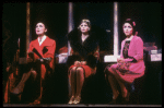 Actresses (L-R) Julie Wilson, Randall Edwards & Christine Andreas (whose role was eliminated during previews) in a scene fr. the Broadway musical "Legs Diamond." (New York)