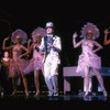 Actor Peter Allen (C) in a scene fr. the Broadway musical "Legs Diamond." (New York)
