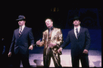 Actor Peter Allen (C) in a scene fr. the Broadway musical "Legs Diamond." (New York)