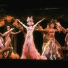 Actress Randall Edwards (C) in a scene fr. the Broadway musical "Legs Diamond." (New York)