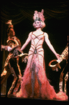 Actress Randall Edwards (C) in a scene fr. the Broadway musical "Legs Diamond." (New York)