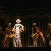 Actress Randall Edwards (C) in a scene fr. the Broadway musical "Legs Diamond." (New York)
