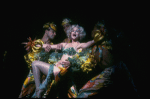Actress Randall Edwards (C) in a scene fr. the Broadway musical "Legs Diamond." (New York)