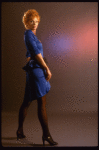 Actress Juliet Prowse in a publicity shot fr. the revival tour of the Broadway musical "Irma la Douce." (New York)