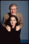 Actors Suzanne Pleshette & Richard Mulligan in a publicity shot fr. the Broadway play "Special Occasions." (New York)