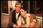 Actors Suzanne Pleshette & Richard Mulligan in a scene fr. the Broadway play "Special Occasions." (New York)