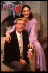 Actors Suzanne Pleshette & Richard Mulligan in a scene fr. the Broadway play "Special Occasions." (New York)