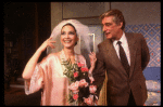 Actors Suzanne Pleshette & Richard Mulligan in a scene fr. the Broadway play "Special Occasions." (New York)