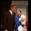 Actors Suzanne Pleshette & Richard Mulligan in a scene fr. the Broadway play "Special Occasions." (New York)