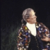 Actors (L-R) Donald Moffat & Brad Sullivan in a scene fr. the New York Shakespeare Festival production of the play "As You Like It" at the Delacorte Theater in Central Park. (New York)