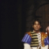 Actors (L-R) Peter Jacobson & Boyd Gaines in a scene fr. the New York Shakespeare Festival production of the play "Comedy of Errors" at the Delacorte Theater in Central Park. (New York)