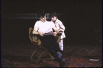 Actors (L-R) Thomas Gibson & Jason S. Woliner in a scene fr. the New York Shakespeare Festival production of the play "Henry IV Part 2." (New York)